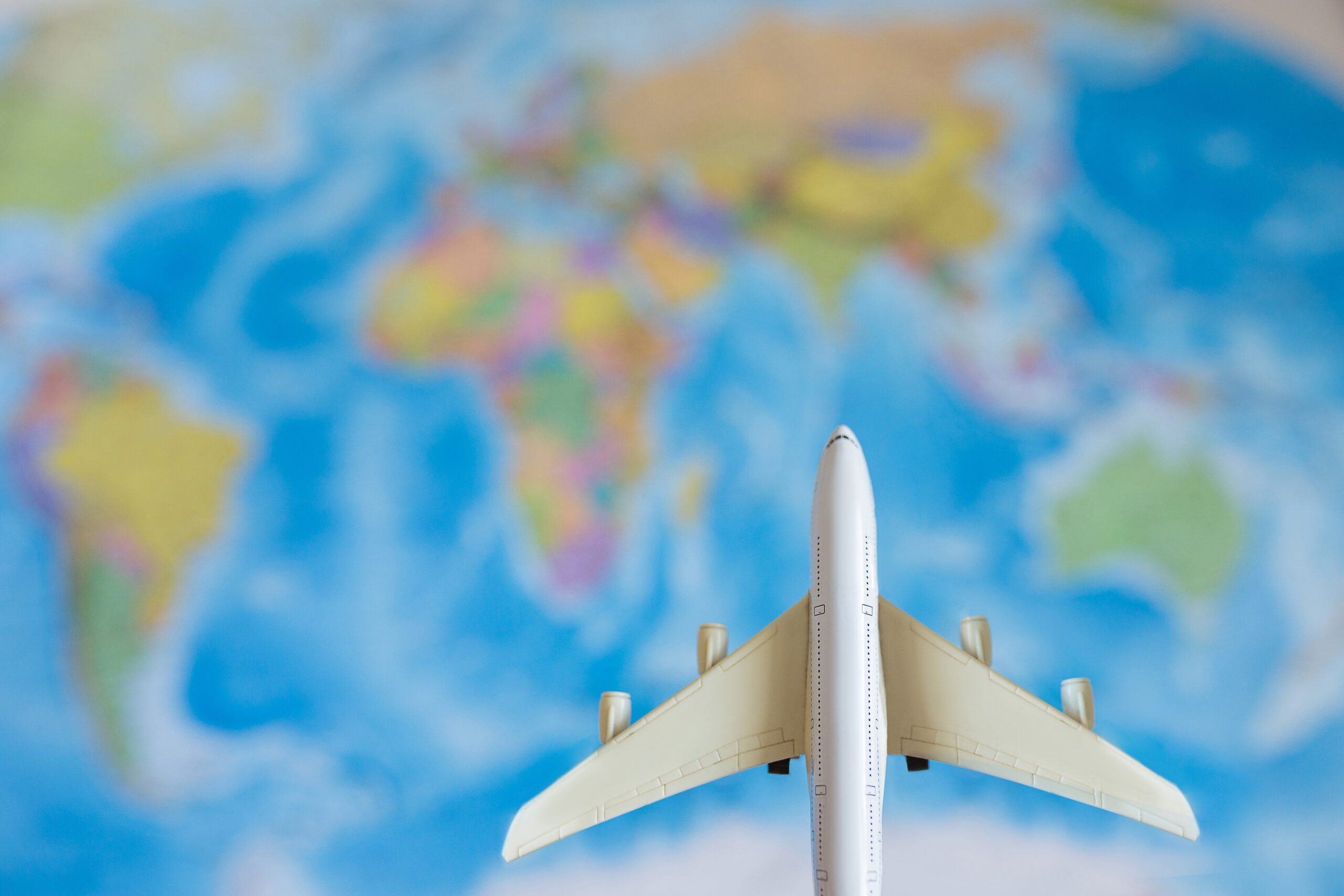 model plane background map travel tourism air travel scaled
