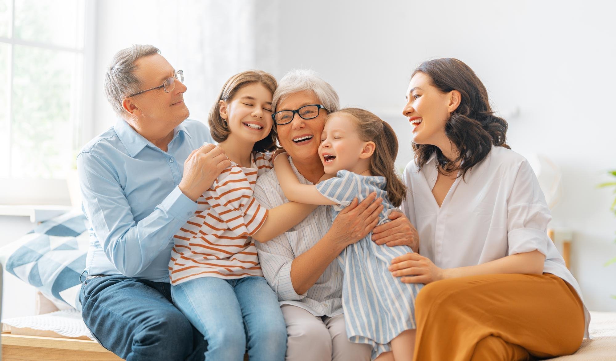 spending time together home family time