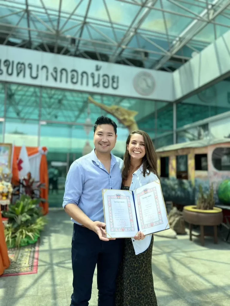 ลูกค้าจดทะเบียนสมรส